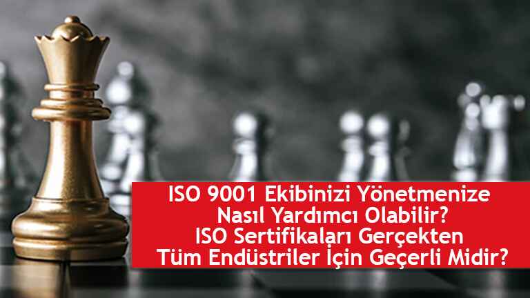 QRS Beglelendirme Makaleler ISO 9001 Nasıl Yardımcı Olabilir Tüm Endüstriler İçin Geçerli Midir